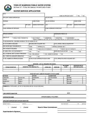 Online Water Service Application .